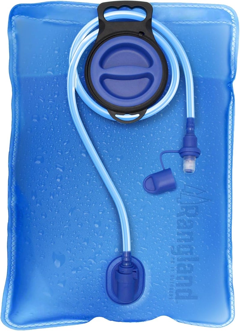 RANGLAND Extra Large 8L Water Bladder (2.1 Gallon) Heavy Duty Hydration Reservoir Bag, Easy-Fill Wide Mouth Opening, Leak-Proof Drinking Tube with Bite Valve Straw - Image 1
